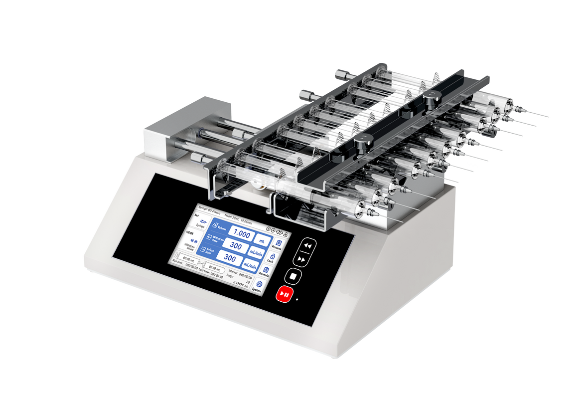LAB-10 Laboratory Decuple Syringe Pump
